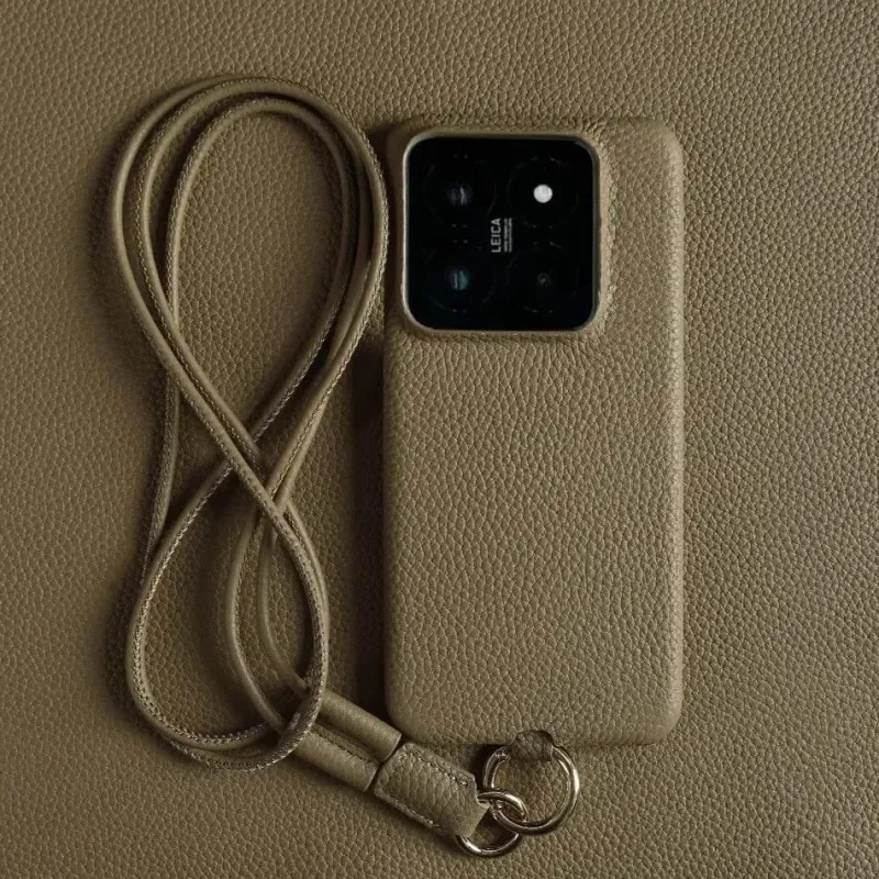 DecorOfficial Taschen & Geldbörsen|Elektronikgehäuse-iPhone-Hülle aus echtem Leder – luxuriöses Rindsleder-Design