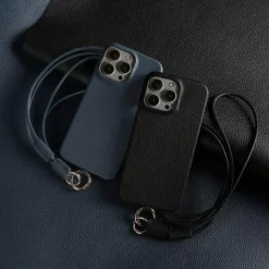 DecorOfficial Taschen & Geldbörsen|Elektronikgehäuse-iPhone-Hülle aus echtem Leder – luxuriöses Rindsleder-Design