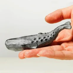 Accent u0026 Adorn Wohndeko-Iron Whale Nautisches Dekor - Küsten-Akzentstück