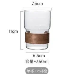 Plates u0026 More Küche & Esszimmer-Isolierte Teetasse aus Glas – Premium-Becher für Heiß- und Kaltgetränke