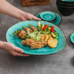 Elegance at the Table Küche & Esszimmer-Isonoa Porzellan-Tafelservice – Elegantes Tafelservice