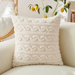 Cozy Cushions Bettzeug-Jacquard-Kissenbezug