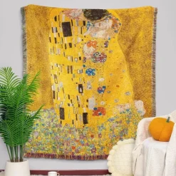 Wrap u0026 Relax Bettzeug-Jacquard-Wandteppich-Überwurfdecke – dekorativer Akzent für ein gemütliches Wohnzimmer