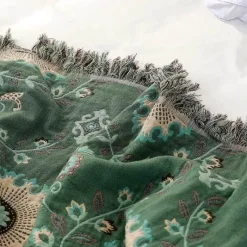 Wrap u0026 Relax Bettzeug-Japanische Baumwolldecke – weicher Sofaüberwurf