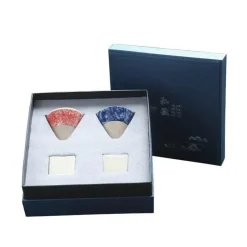 Plates u0026 More Küche & Esszimmer-Japanische Espressotassen aus Porzellan – 100 ml Latte-Becher in Geschenkbox