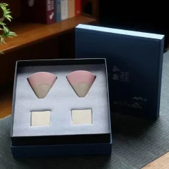 Plates u0026 More Küche & Esszimmer-Japanische Espressotassen aus Porzellan – 100 ml Latte-Becher in Geschenkbox