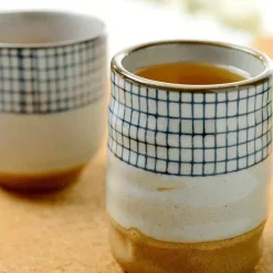 Plates u0026 More Küche & Esszimmer-Japanische Kaffeetasse aus Porzellan – elegante Teetasse aus Keramik