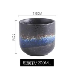 Plates u0026 More Küche & Esszimmer-Japanische Porzellantasse – Elegantes Keramik-Trinkgeschirr für Kaffee und Tee