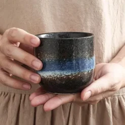 Plates u0026 More Küche & Esszimmer-Japanische Porzellantasse – Elegantes Keramik-Trinkgeschirr für Kaffee und Tee