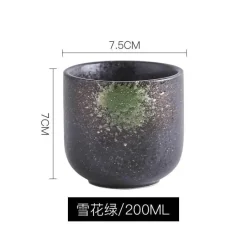 Plates u0026 More Küche & Esszimmer-Japanische Porzellantasse – Elegantes Keramik-Trinkgeschirr für Kaffee und Tee