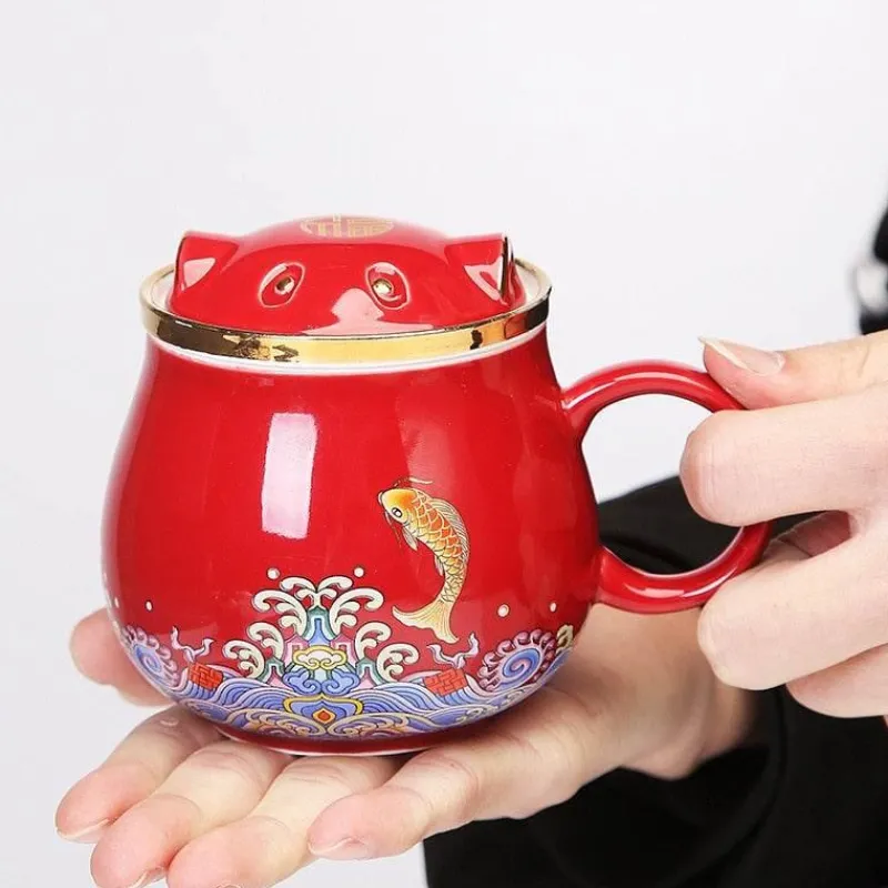 The Cozy Mug Küche & Esszimmer-Japanische Tee-Ei-Tassen aus Keramik – Elegantes Teezubereitungsset