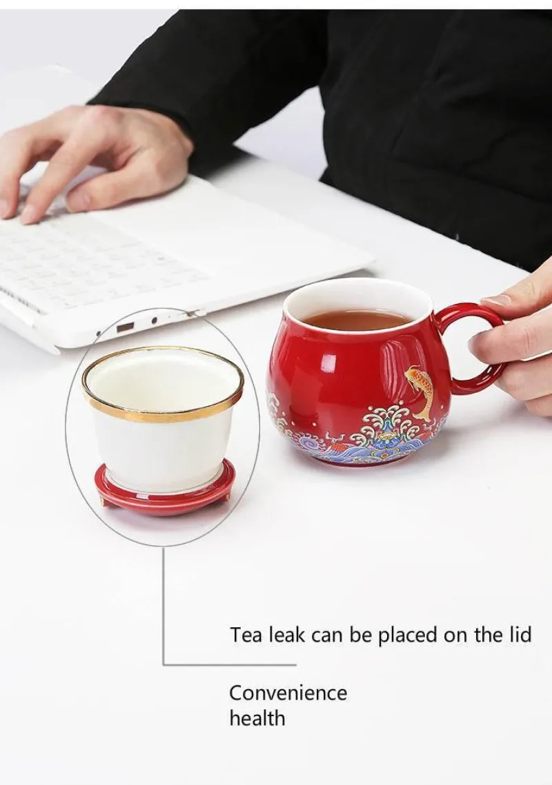 The Cozy Mug Küche & Esszimmer-Japanische Tee-Ei-Tassen aus Keramik – Elegantes Teezubereitungsset