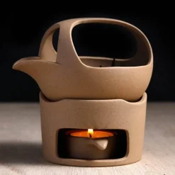 Brew Bliss Küche & Esszimmer-Japanischer Kerzenwärmer - Einfacher Tee-Wärmeverteiler