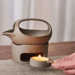 Brew Bliss Küche & Esszimmer-Japanischer Kerzenwärmer - Einfacher Tee-Wärmeverteiler