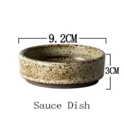 Elegance at the Table Küche & Esszimmer-Japanisches Geschirrset aus Steingut – Elegante Geschirrkollektion aus Keramik