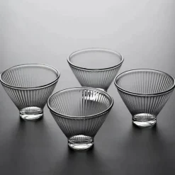 Plates u0026 More Küche & Esszimmer-Japanisches Teetassen-Set – Niedliche hitzebeständige Glasbecher