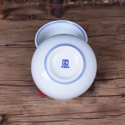 Elegance at the Table Küche & Esszimmer-Jingdezhen Blau-Weiße Keramik-Reisschüssel - Porzellan-Suppenschüssel