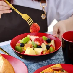 Elegance at the Table Küche & Esszimmer-Jocasta Porzellan-Geschirrset – Elegantes Essgeschirr