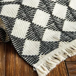 Fine Table Threads Küche & Esszimmer-Jute-Tischläufer mit Quasten – rustikaler Akzent für die Inneneinrichtung