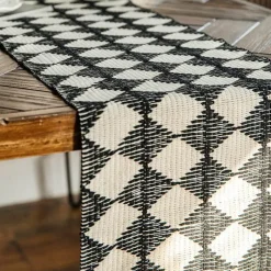 Fine Table Threads Küche & Esszimmer-Jute-Tischläufer mit Quasten – rustikaler Akzent für die Inneneinrichtung