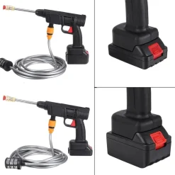 Gear Up u0026 Go Autozubehör|Automobilindustrie-Kabellose elektrische Hochdruck-Autowaschpistole