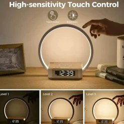 Comfort u0026 Style Beleuchtung-Kabellose Ladelampe – Interaktives Nachtlicht