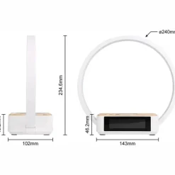 Comfort u0026 Style Beleuchtung-Kabellose Ladelampe – Interaktives Nachtlicht
