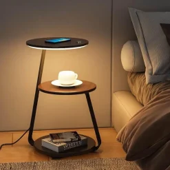 The Light Loft Beleuchtung-Kabellose Ladetischlampe – Modernes minimalistisches Design