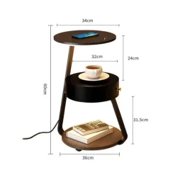 The Light Loft Beleuchtung-Kabellose Ladetischlampe – Modernes minimalistisches Design