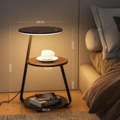 The Light Loft Beleuchtung-Kabellose Ladetischlampe – Modernes minimalistisches Design