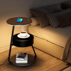 The Light Loft Beleuchtung-Kabellose Ladetischlampe – Modernes minimalistisches Design