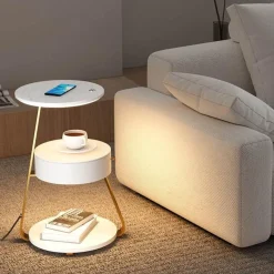 The Light Loft Beleuchtung-Kabellose Ladetischlampe – Modernes minimalistisches Design