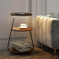 The Light Loft Beleuchtung-Kabellose Ladetischlampe – Modernes minimalistisches Design