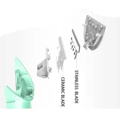 Kinder The Decor Haven Kinderwagen & Zubehör-Kabelloser Babyhaarschneider – Kompaktes Vakuum-Design