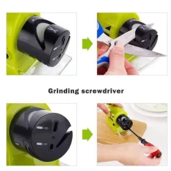 Deco Küche & Esszimmer-Kabelloser elektrischer Messerschärfer – Tragbares Präzisionswerkzeug