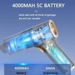 Wild u0026 Free Gear Autopflege|Autozubehör-Kabelloser Handstaubsauger Max Pro fürs Auto