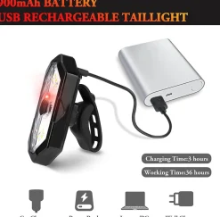 Decor Fahrräder & Verkehr-Kabelloser LED-Fahrradblinker - Sicherheitsanzeigeleuchte