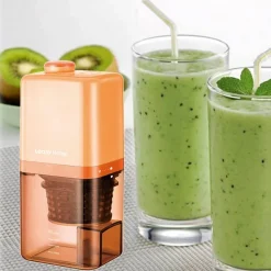 Deco Küche & Esszimmer-Kabelloser Mini-Entsafter – wiederaufladbarer tragbarer Mixer