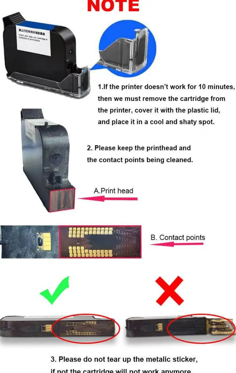 Cozy Living Outdoor & Garten|Heimwerkzeuge-Kabelloser Mini-Handdrucker – Automatisches tragbares Druckgerät