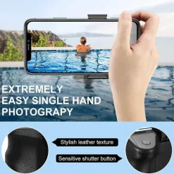 Roam Ready Heimwerkzeuge|Outdoor & Garten-Kabelloser Smartphone-Stabilisator – Easy Grip Selfie Stick