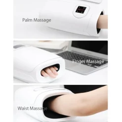 The Relaxation Nook Massageprodukte|Gesundheits-Gadgets-Kabelloses Handmassagegerät – Elektrisches Wärmekompressionstherapiegerät