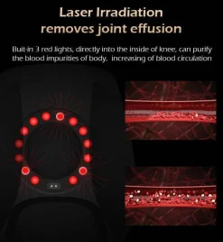 The Relaxation Nook Gesundheits-Gadgets|Gesundheits- Und Entspannungstools-Kabelloses Kniemassagegerät – Elektrisches Gerät zur Schmerzlinderung