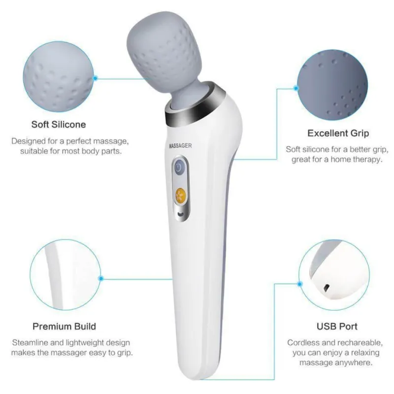 The Relaxation Nook Gesundheits-Gadgets|Gesundheits- Und Entspannungstools-Kabelloses Nackenmassagegerät – Elektrisches Entspannungsgerät