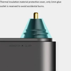 Cozy Living Heimwerkzeuge-Kabelloses, wiederaufladbares Klebestift-Set – Vielseitiges Klebewerkzeug zum Basteln