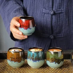 Plates u0026 More Küche & Esszimmer-Kaffee- und Teetassen-Set aus Keramik – 6-teilige Trinkgeschirr-Kollektion