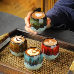 Plates u0026 More Küche & Esszimmer-Kaffee- und Teetassen-Set aus Keramik – 6-teilige Trinkgeschirr-Kollektion