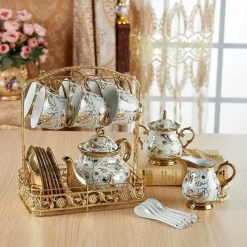 The Cozy Mug Küche & Esszimmer-Kaffeebecher-Set aus Keramik – Stilvolle Tassen für Zuhause oder das Büro