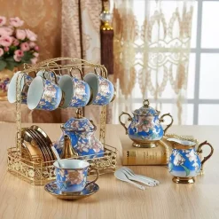 The Cozy Mug Küche & Esszimmer-Kaffeebecher-Set aus Keramik – Stilvolle Tassen für Zuhause oder das Büro