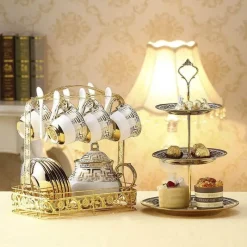 The Cozy Mug Küche & Esszimmer-Kaffeebecher-Set aus Keramik – Stilvolle Tassen für Zuhause oder das Büro