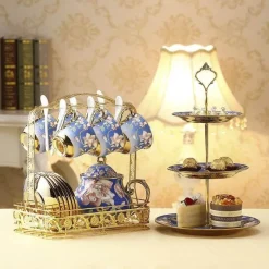 The Cozy Mug Küche & Esszimmer-Kaffeebecher-Set aus Keramik – Stilvolle Tassen für Zuhause oder das Büro